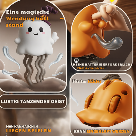 🎃 Tanzender Halloween-Geist