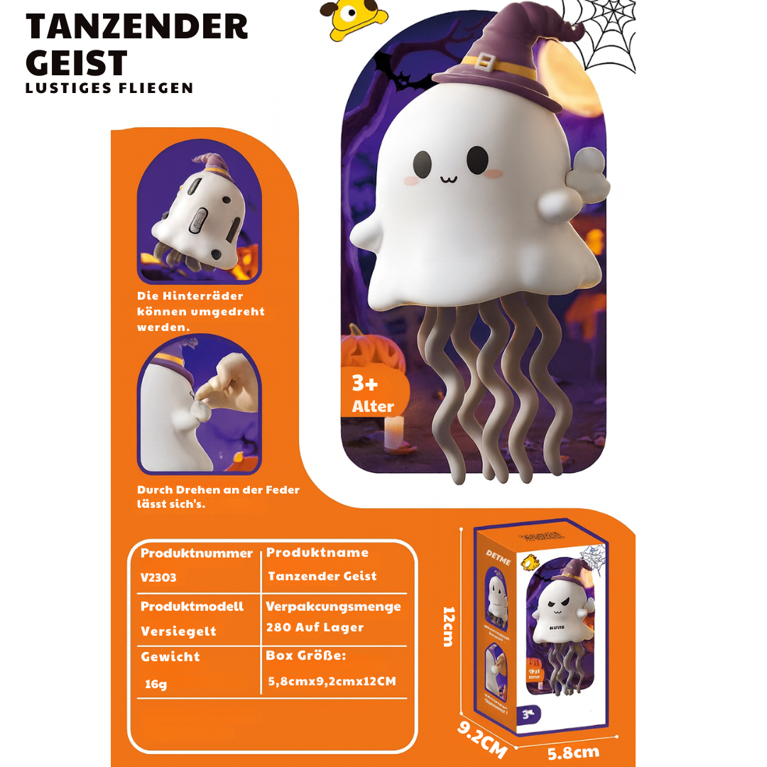 🎃 Tanzender Halloween-Geist